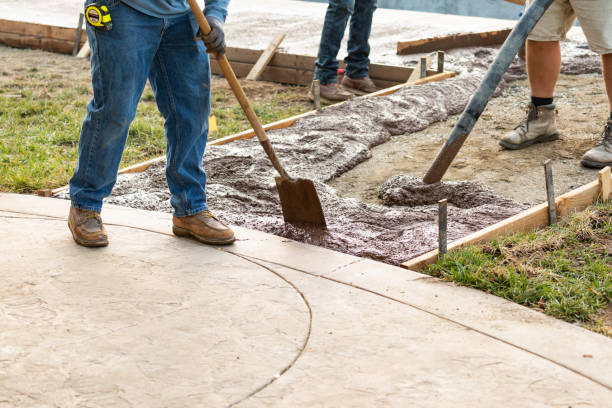 Best Concrete walkway installation  in USA